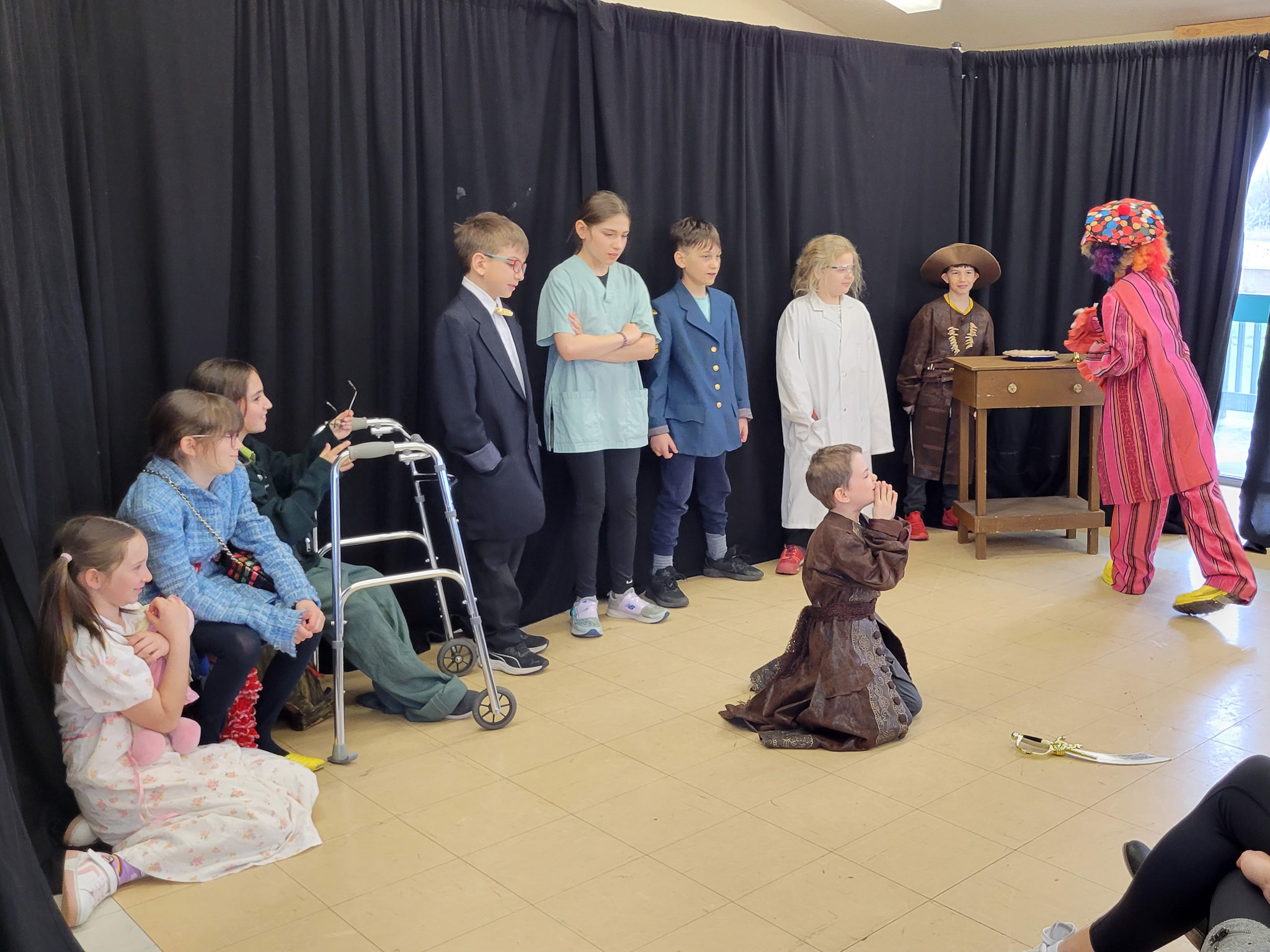 Exercice public atelier enfant 8-12 ans
